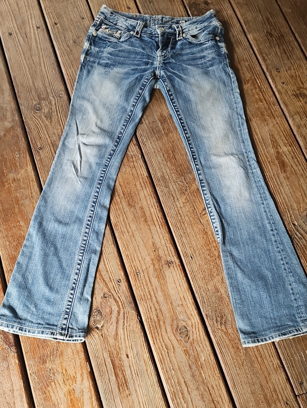 Miss Me Light Blue Flare Jeans